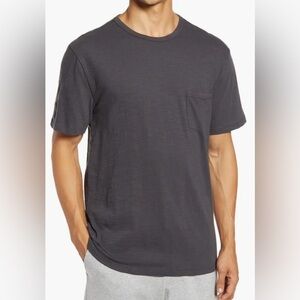 Vuori Feather Pocket Short Sleeve T Shirt In Grey Men’s Large